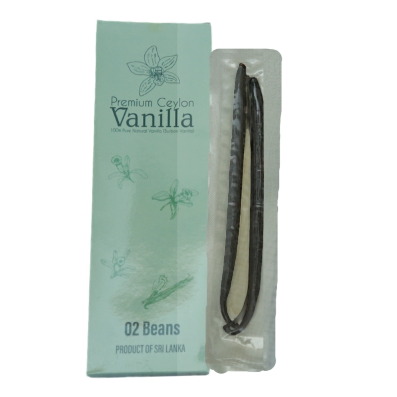 100% Natural Ceylon Vanilla Beans. Queens of the spice world & second most valuable spice in the world. Vanilla Planifolia is a species of Vanilla orchid.